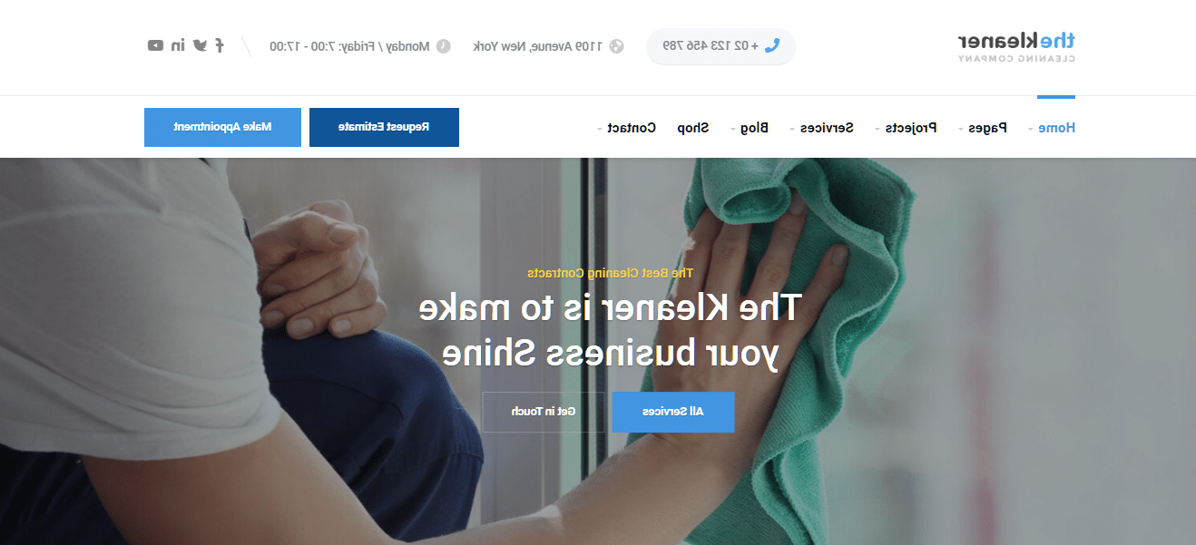 清洁服务网站-清洁者