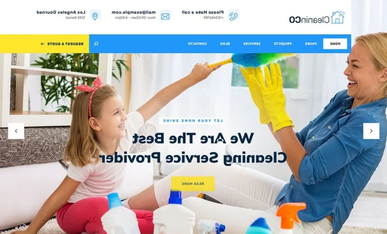 清洁服务网站- CleaninCo