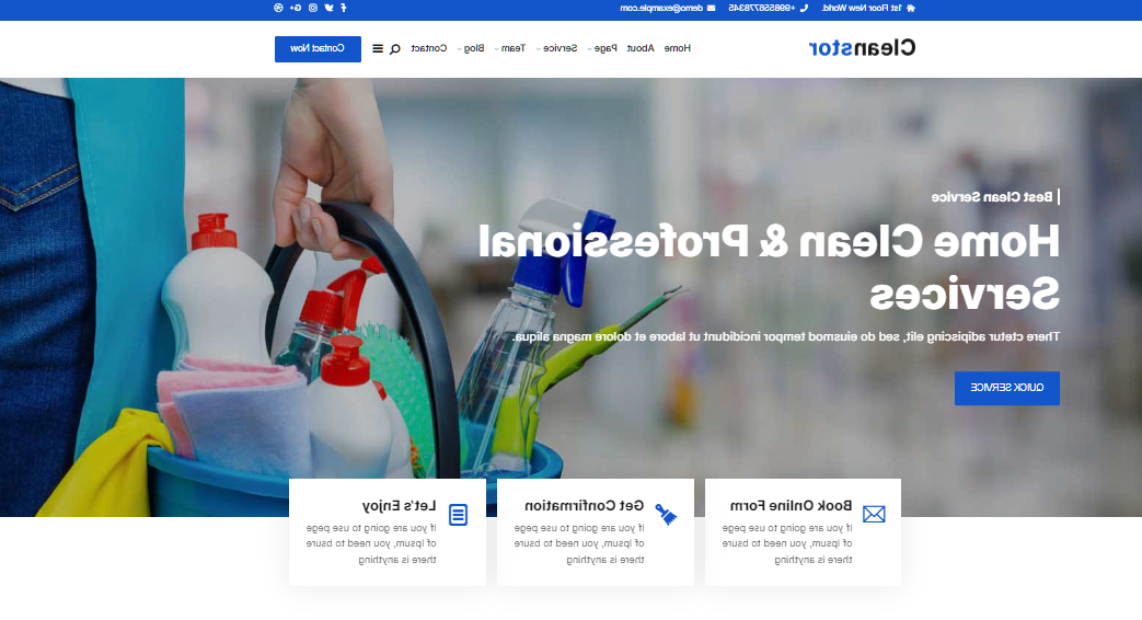 清洁服务网站- Cleanstor